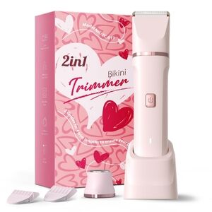 Pink 2-in-1 Bikini Trimmer